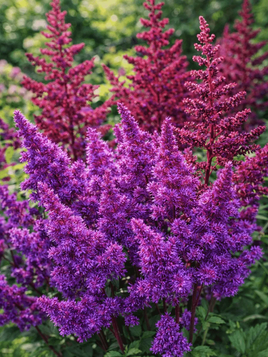 Астильба гибридная Purple Rain