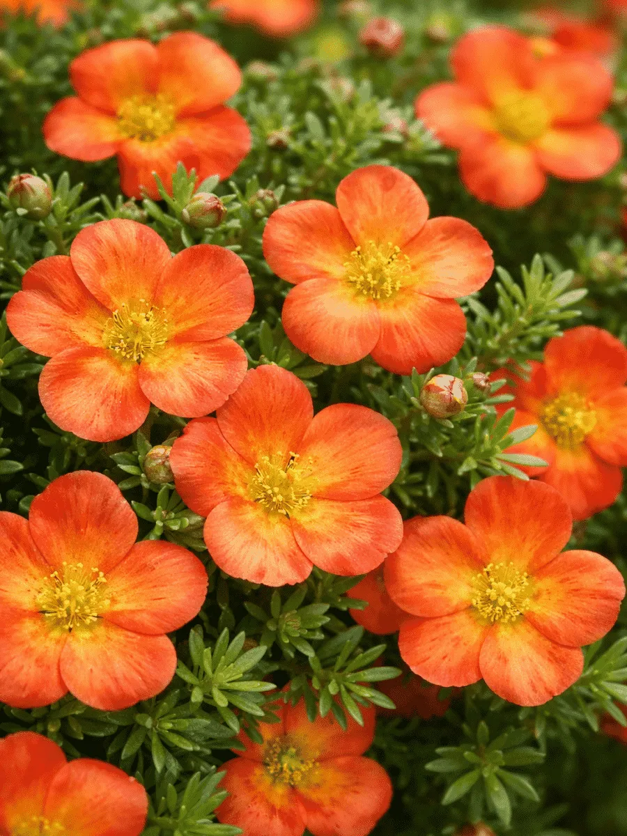 Лапчатка кустарниковая Orange Star