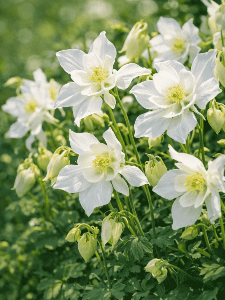 Аквилегия вееровидная Spring Magic  White