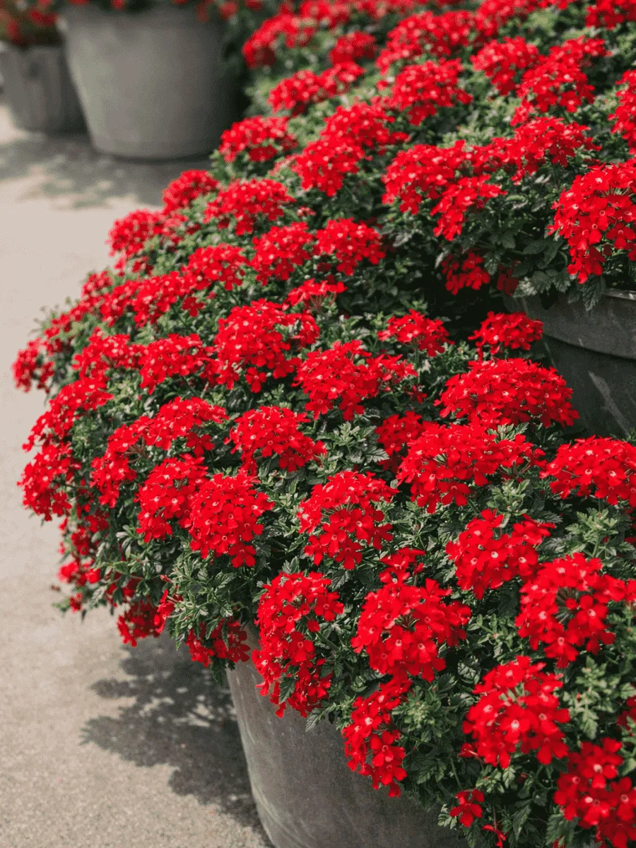 Вербена гибридная Compact Lava Red