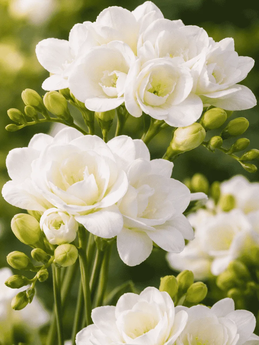 Фрезия Double White