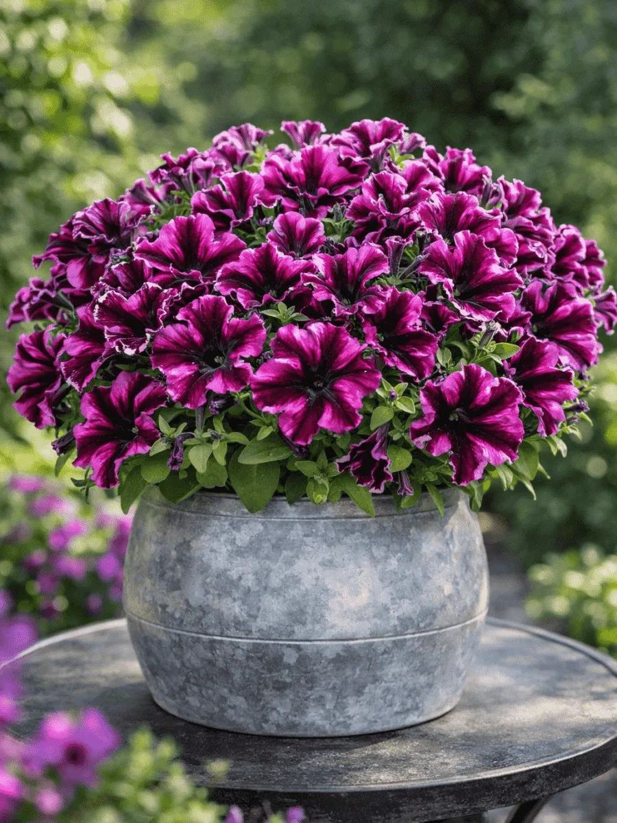 Петуния (сурфиния) Go! Tunia  Cosmic pink (кашпо)