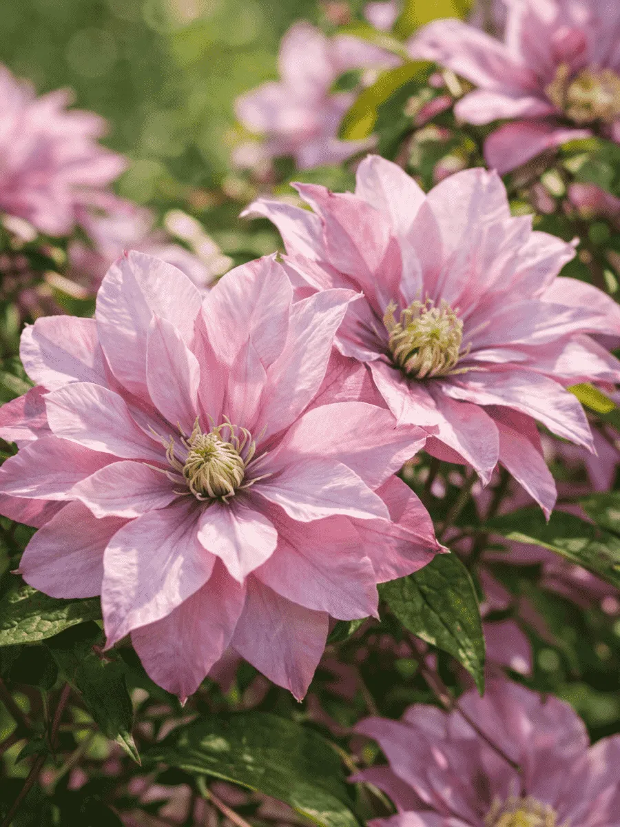 Клематис Pink Passion