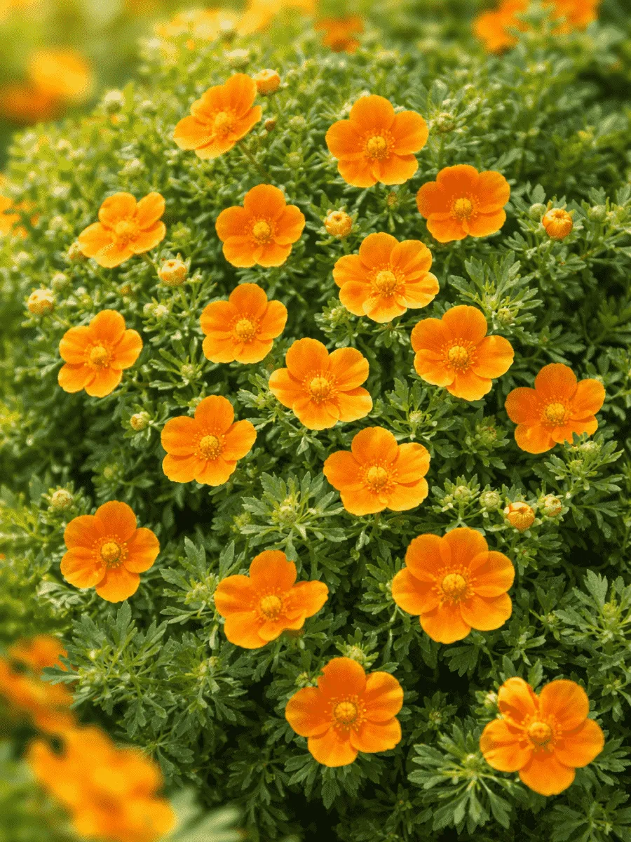 Лапчатка кустарниковая Hopleys Orange