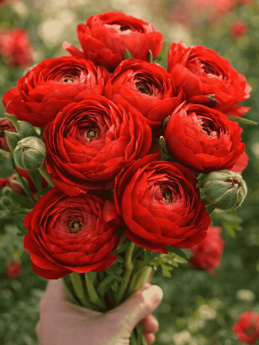 Лютик Азиатский  Red