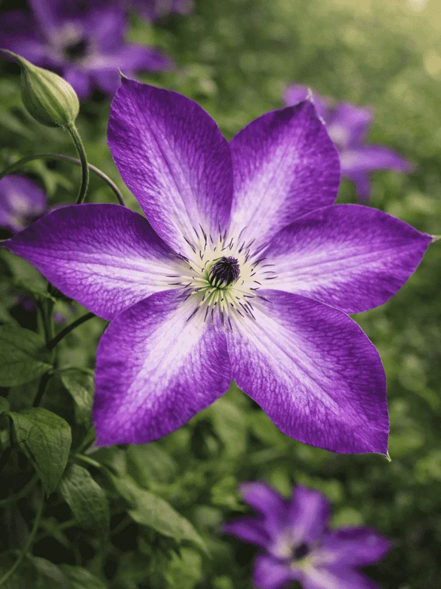 Клематис Venosa Violacea