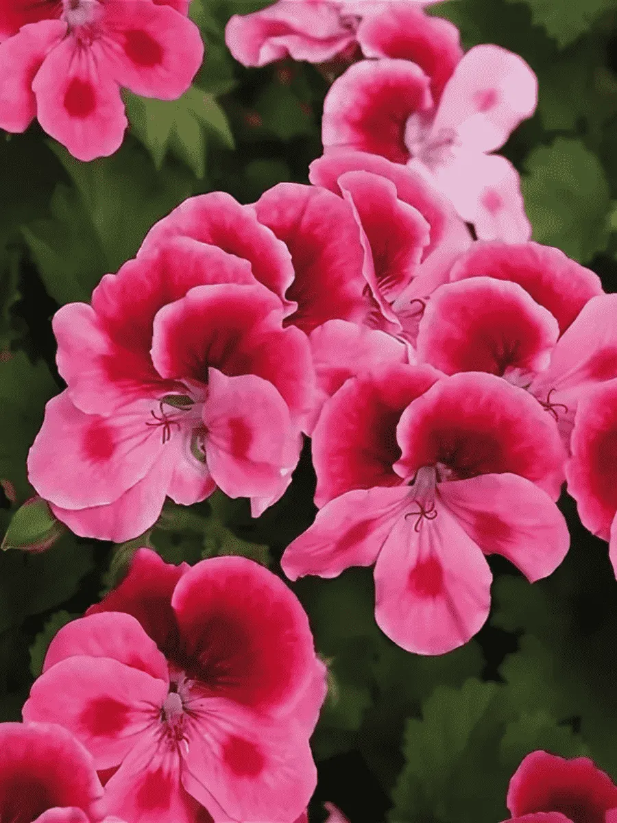Пеларгония королевская Clarion Pink with eye