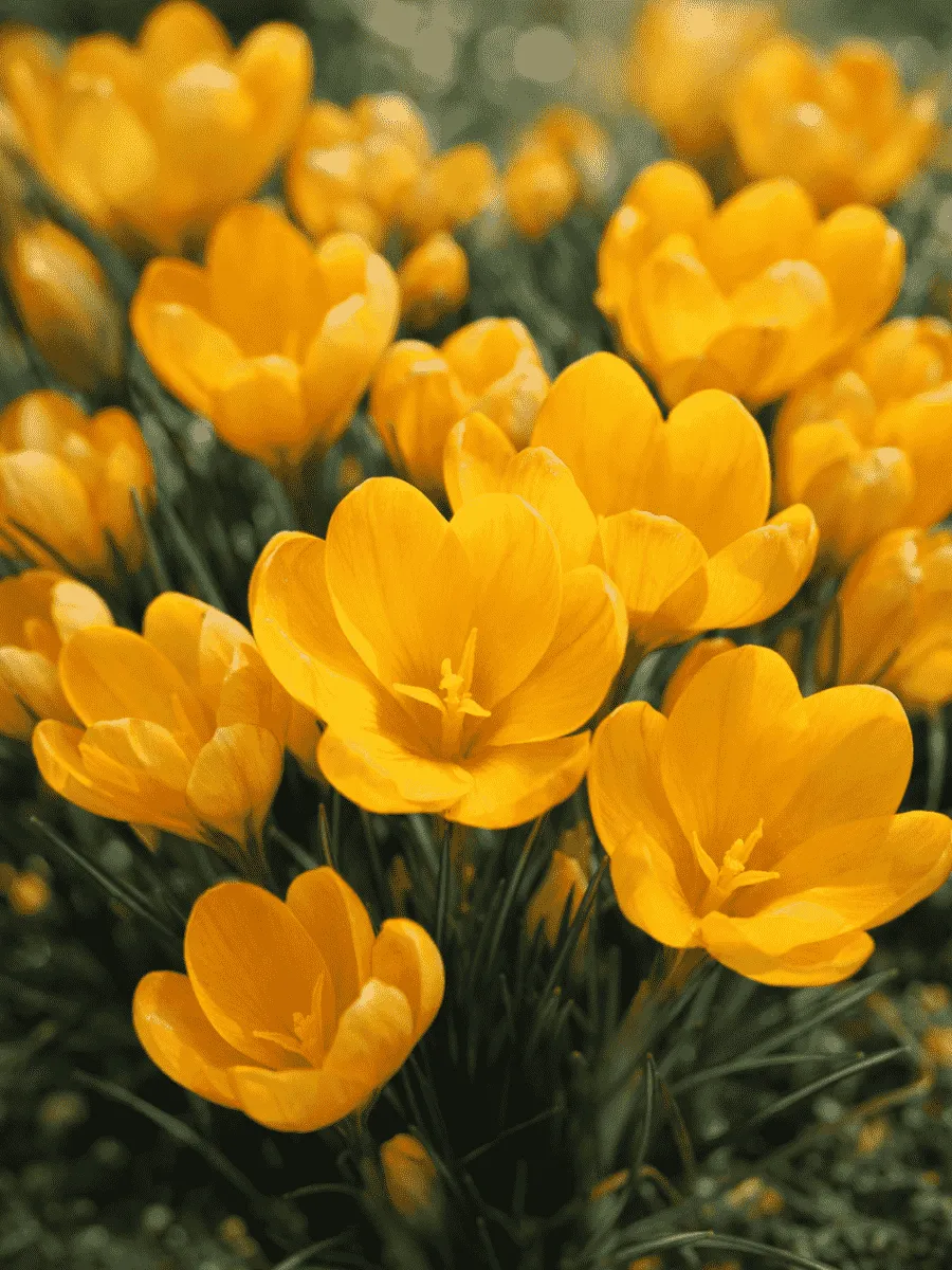 Крокус Ботанический Golden Yellow