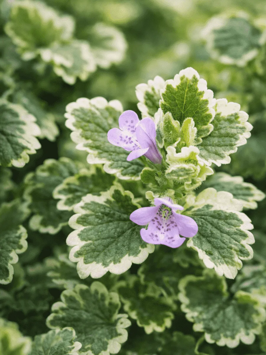 Будра плющевидная Variegata