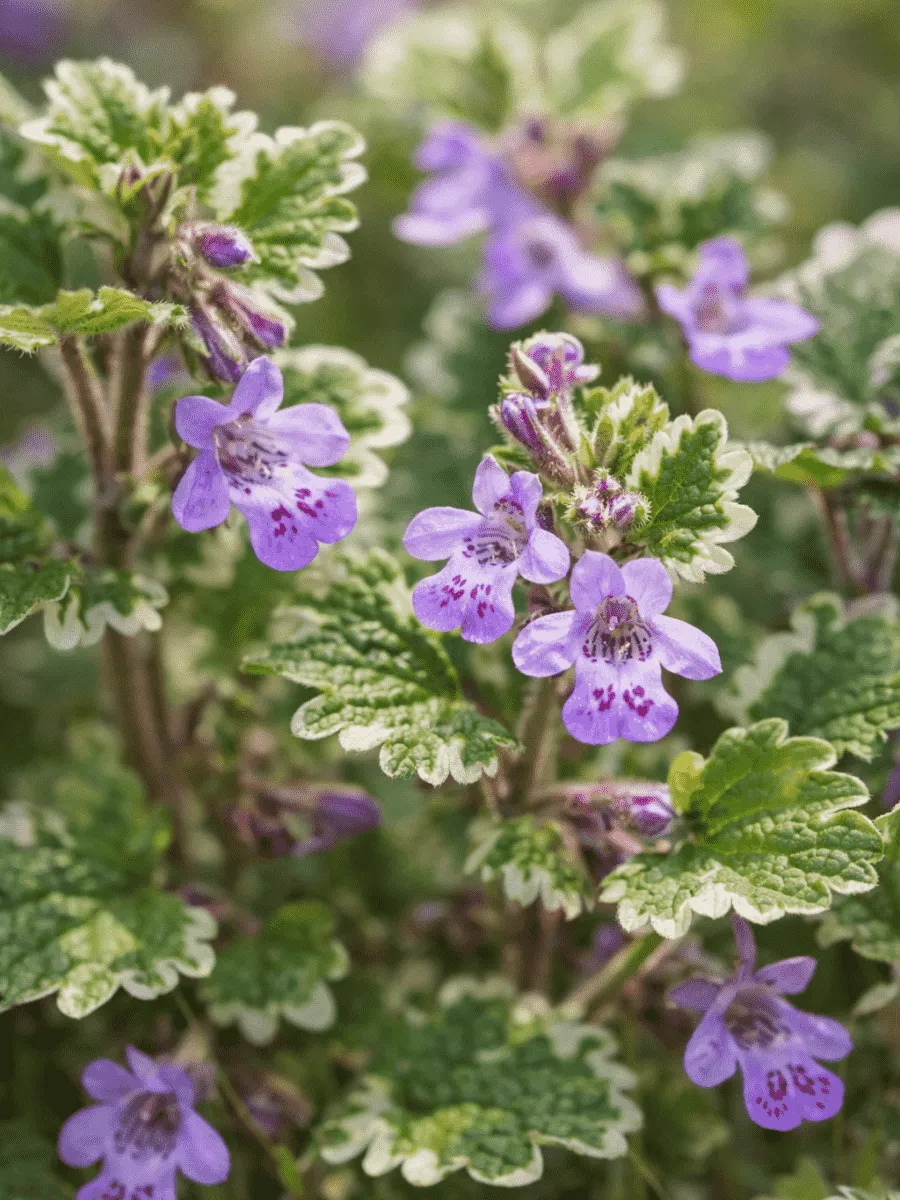 Будра плющевидная Variegata