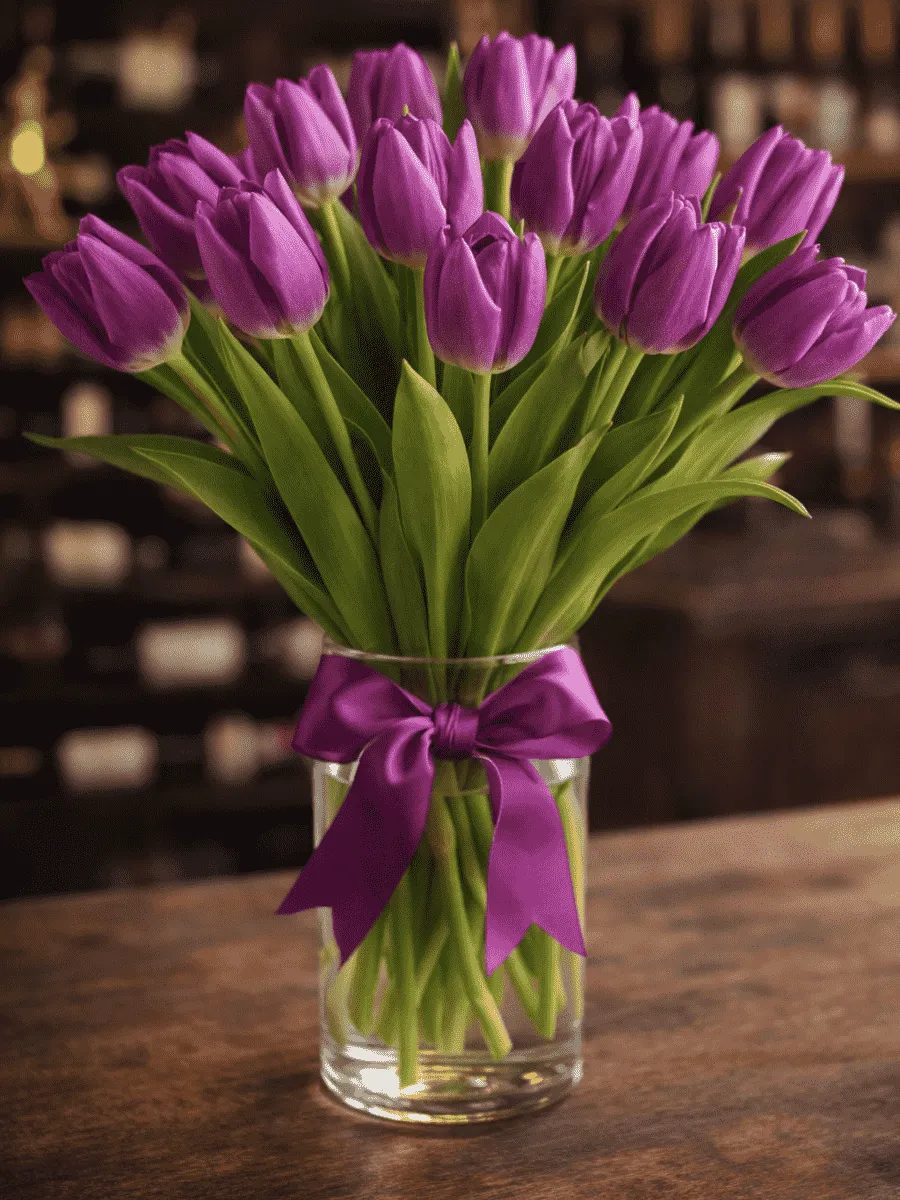 Тюльпан Purple Bouguet