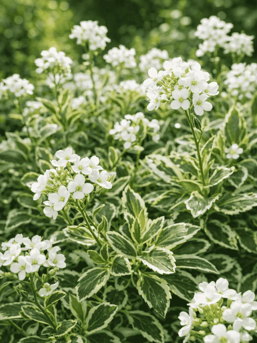Арабис кавказский Variegata